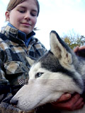 Anja und ihr Husky; Rechte: wdr/schnabel